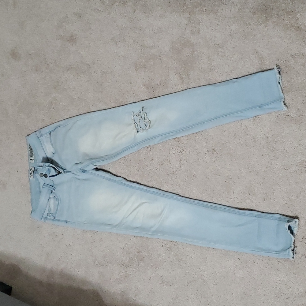 Indigo rein ripped jeans, size 3
